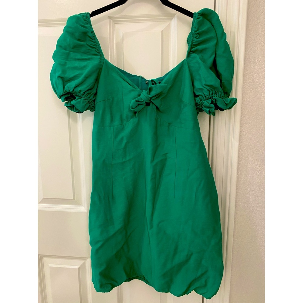 Short Green Dress